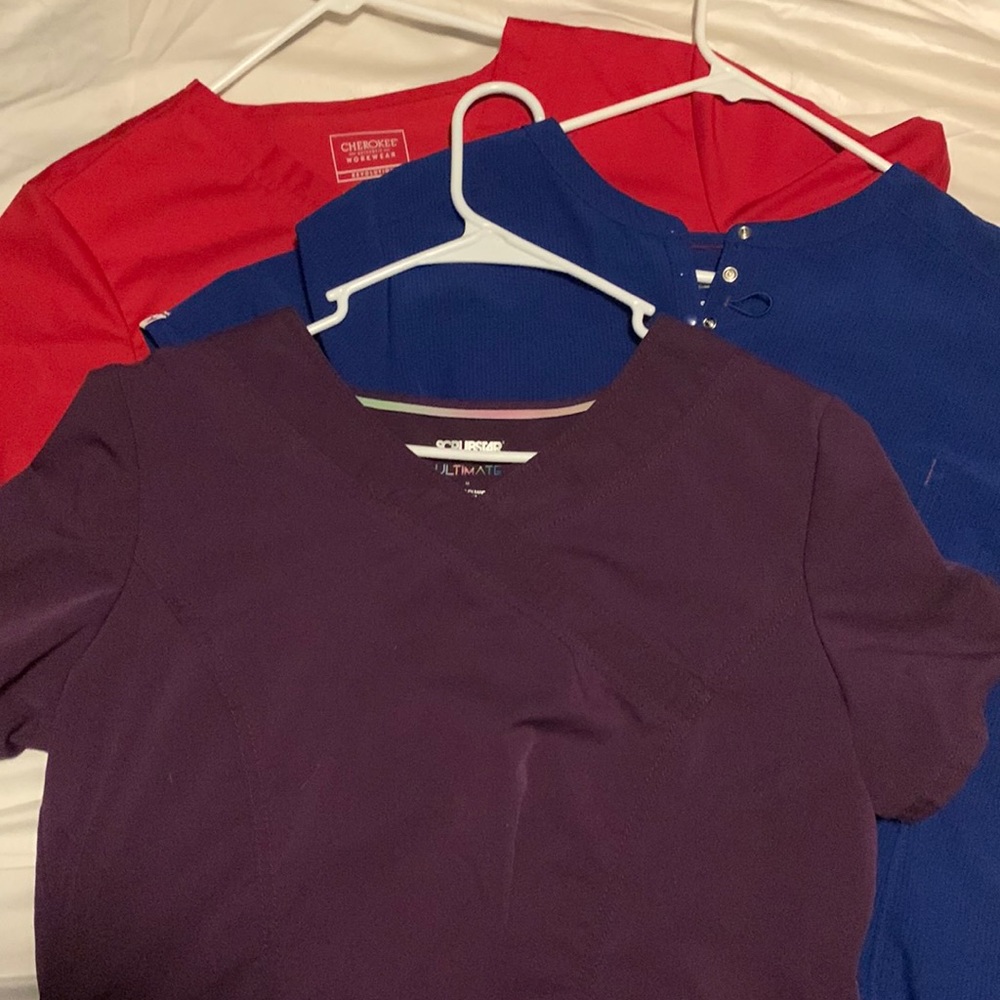 Scrub tops